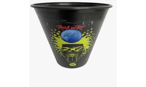 Copo Pl�stico Rock In Rio